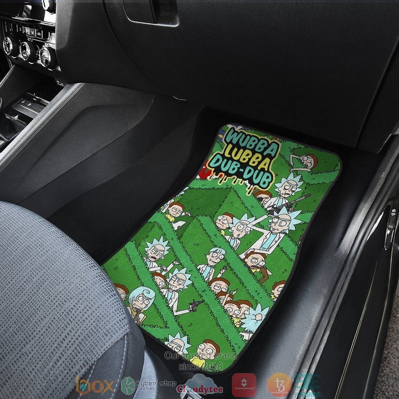 BEST Rick Morty In A Maze Rick And Morty Car Floor Mat 4