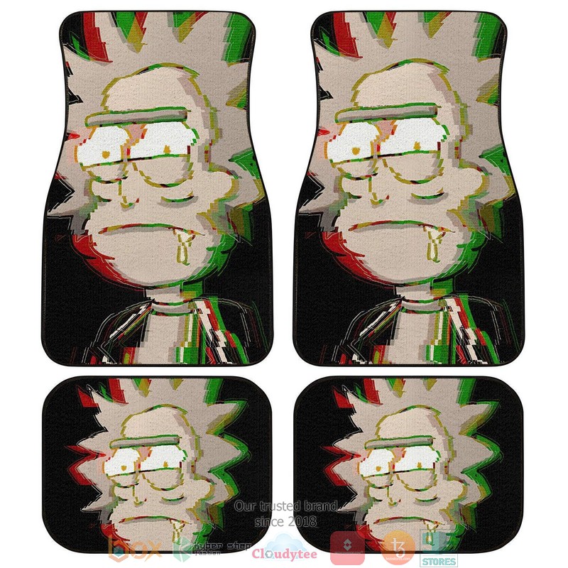 BEST Pennywise and Morty Smith Rick And Morty Car Floor Mat 10