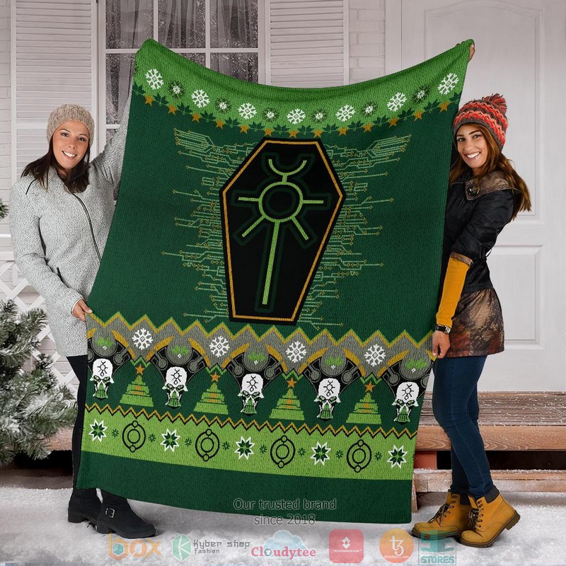 BEST Robot Sign Christmas Soft Blanket 17