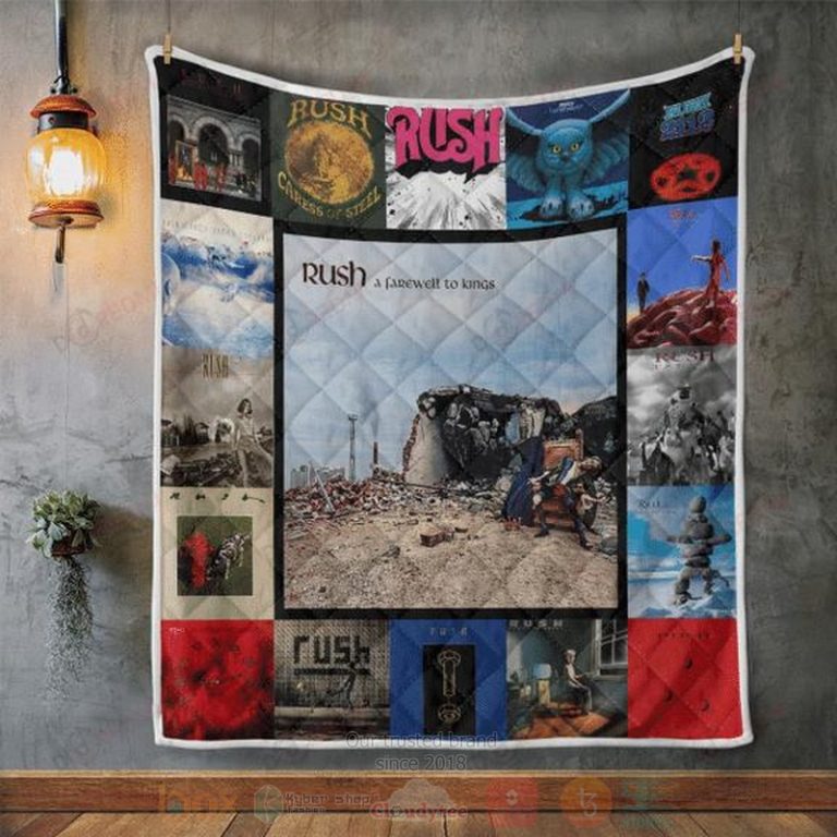 HOT Rush Band Albums, Songs Luxury Quilt 8