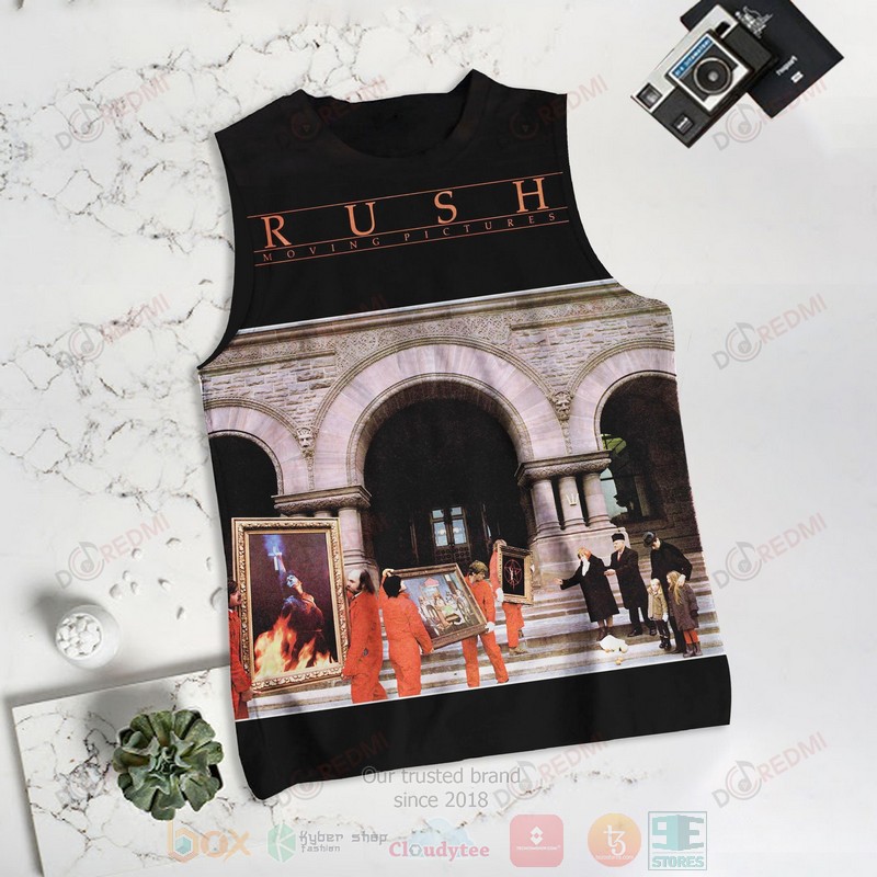 HOT Rush Moving Pictures 3D Tank Top 6