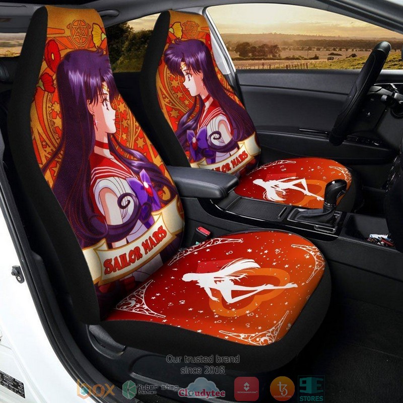 BEST Sailor Mars Sailor Moon Anime Car Seat Cover 5