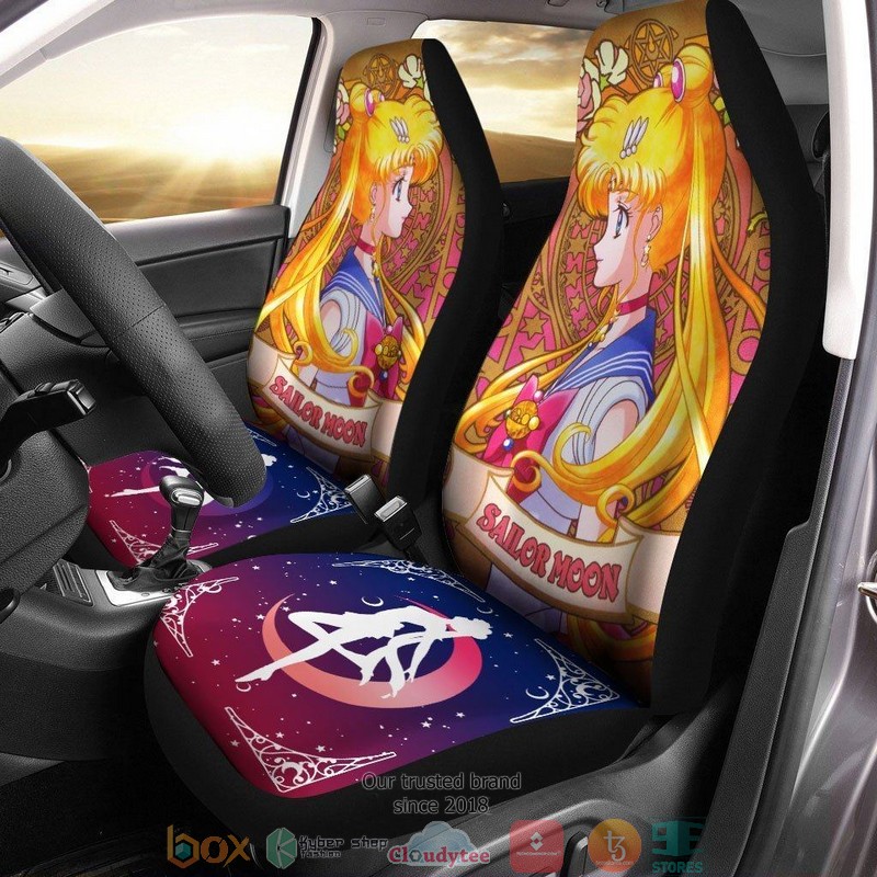 BEST Sailor Moon Anime Car Seat Cover 8