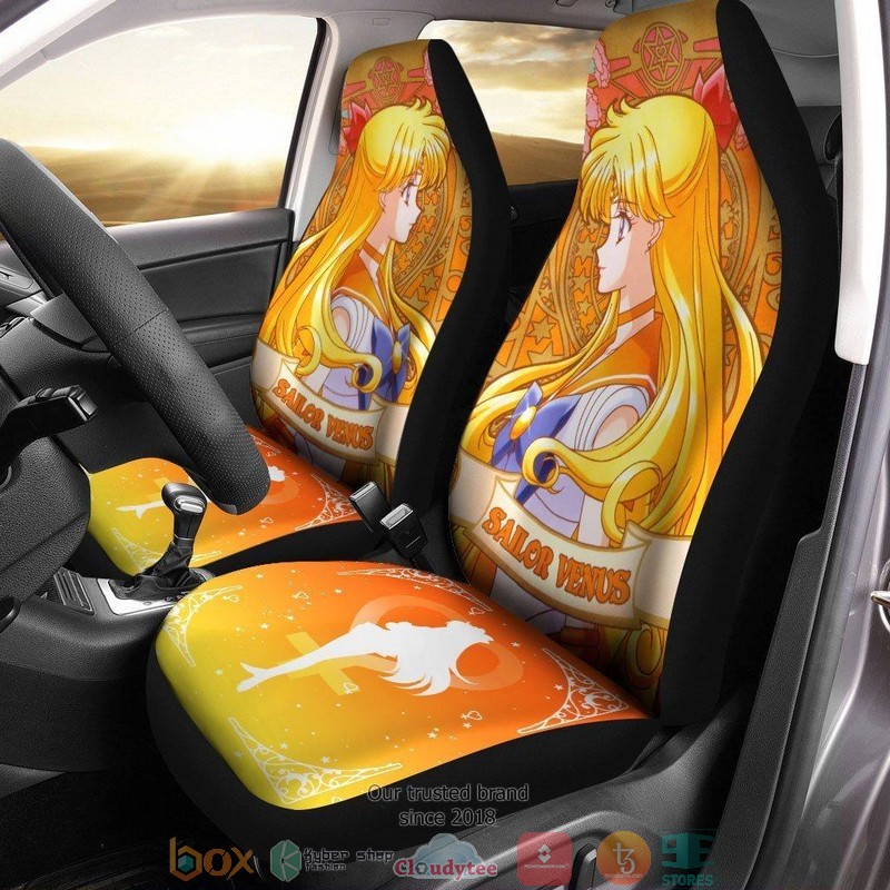 BEST Sailor Venus Sailor Moon Anime Car Seat Cover 1