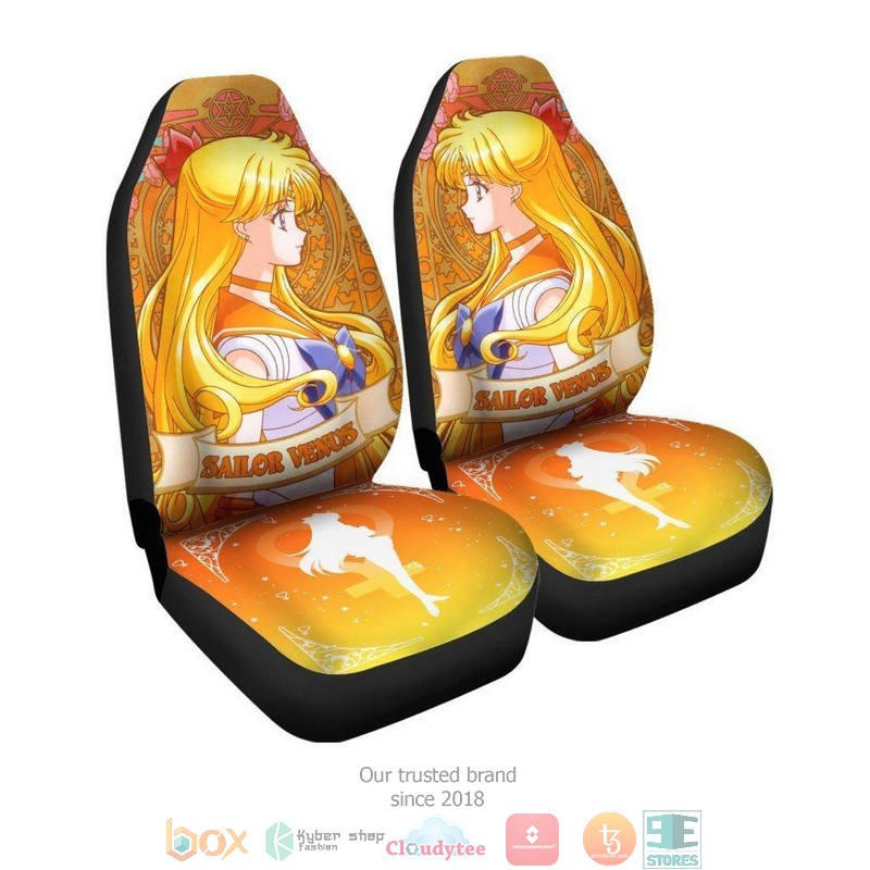 BEST Sailor Venus Sailor Moon Anime Car Seat Cover 4