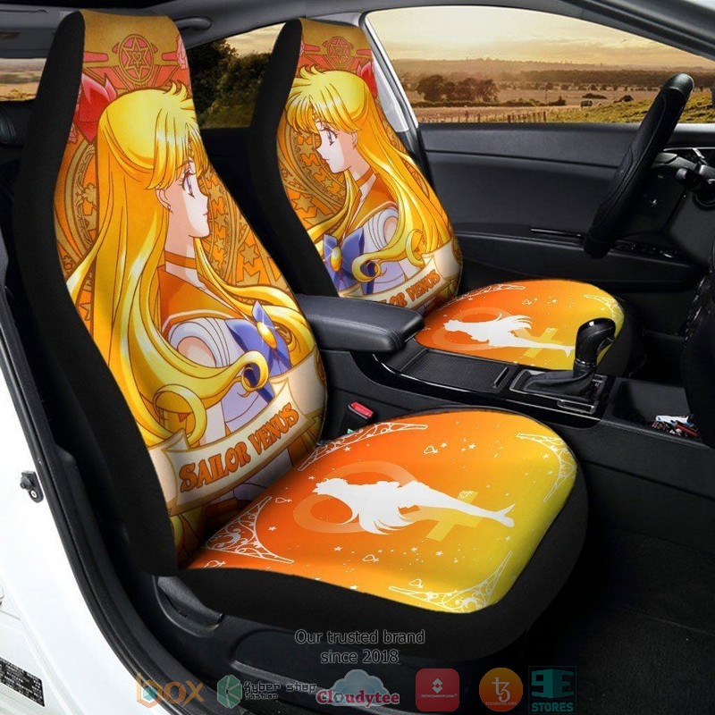 BEST Sailor Venus Sailor Moon Anime Car Seat Cover 13