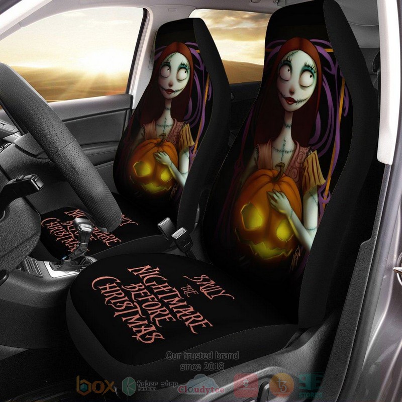 BEST Sally Pumpkin The Nightmare Before Christmas Car Seat Covers 6