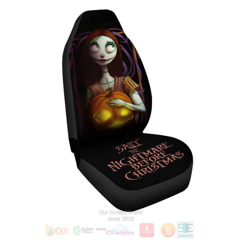 BEST Sally Pumpkin The Nightmare Before Christmas Car Seat Covers - Image 5
