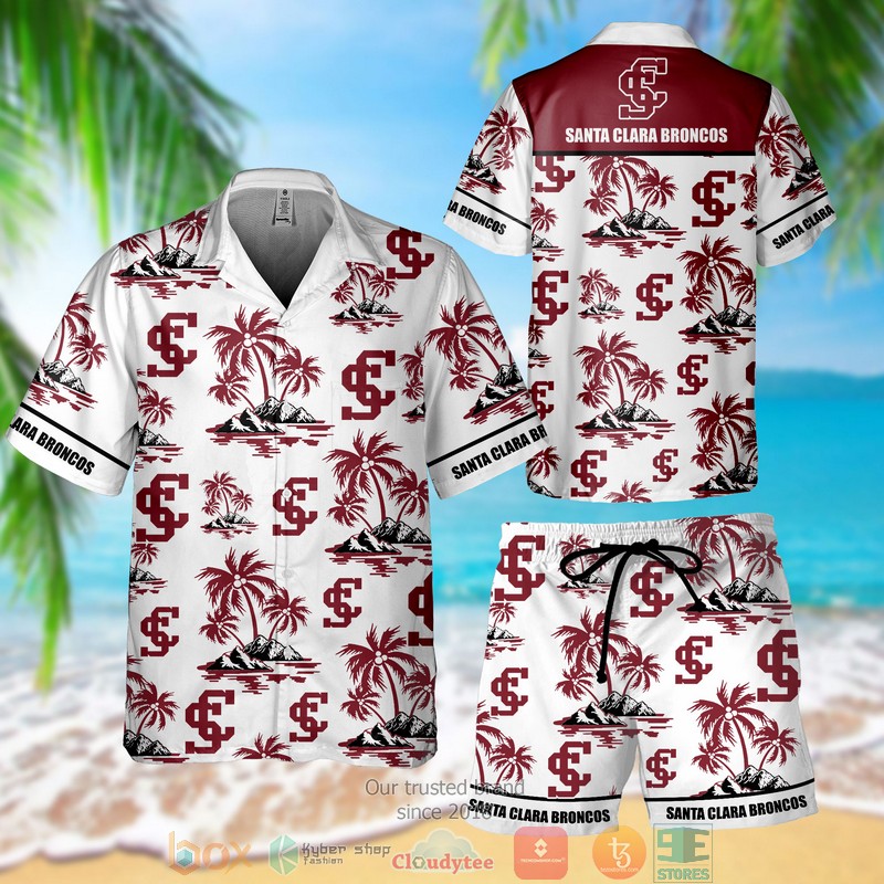 BEST Santa Clara Broncos Hawaii Shirt, Shorts 2