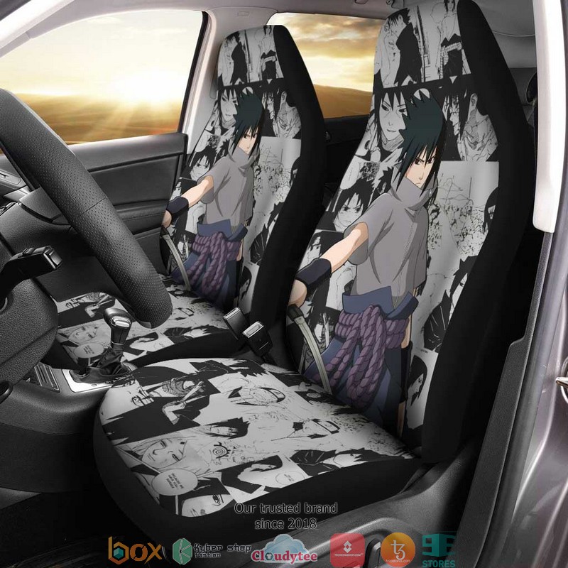 BEST Sasuke Uchiha Car Seat Covers 6
