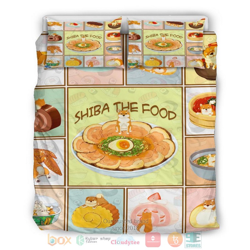 NEW Shiba The Food Bedding Sets 8