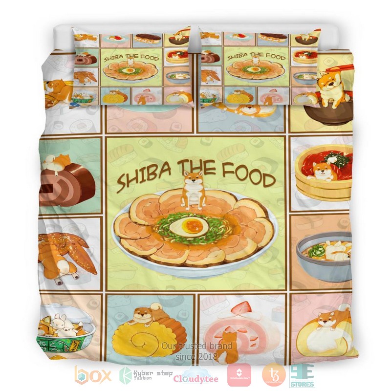NEW Shiba The Food Bedding Sets 9