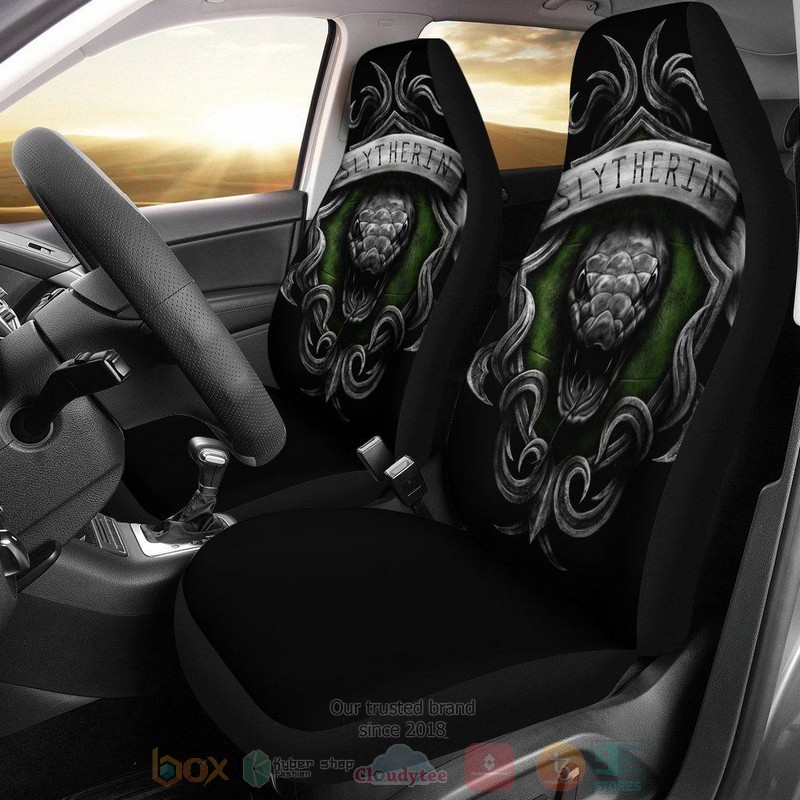 BEST Slytherin Crest Harry Potter Car Seat Covers 8