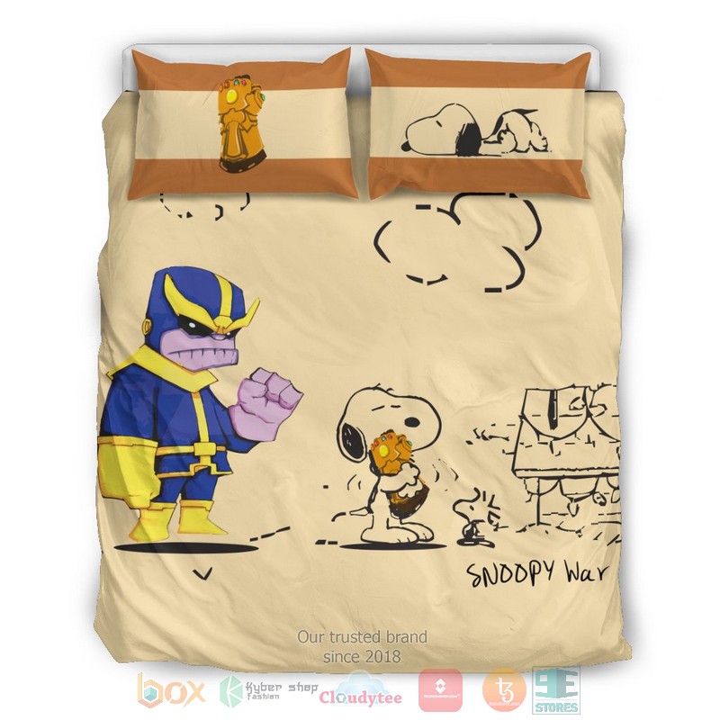 NEW Snoopy War Bedding Sets 3
