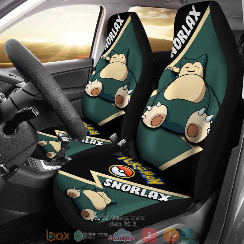 BEST Snorlax Anime Pokemon Car Seat Cover 9
