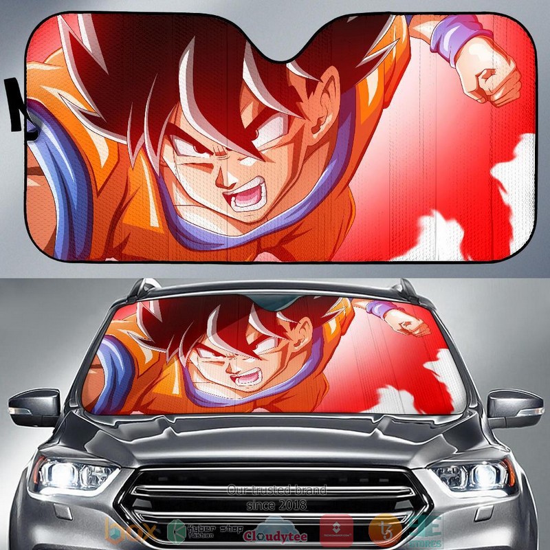 BEST Son Goku 3D Car Sunshades 6