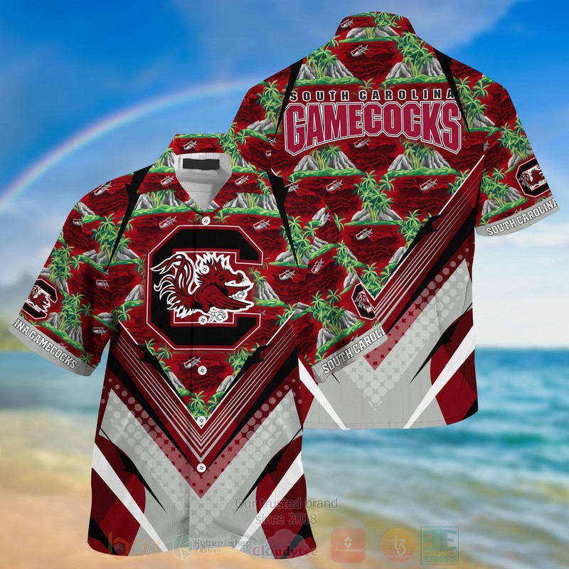 HOT South Carolina Gamecocks 3D Tropical Shirt 6