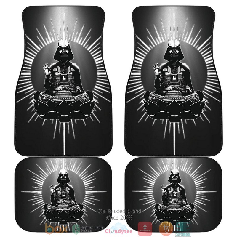 BEST Star Wars Darth Vader Black Buddha Car Floor Mat 14