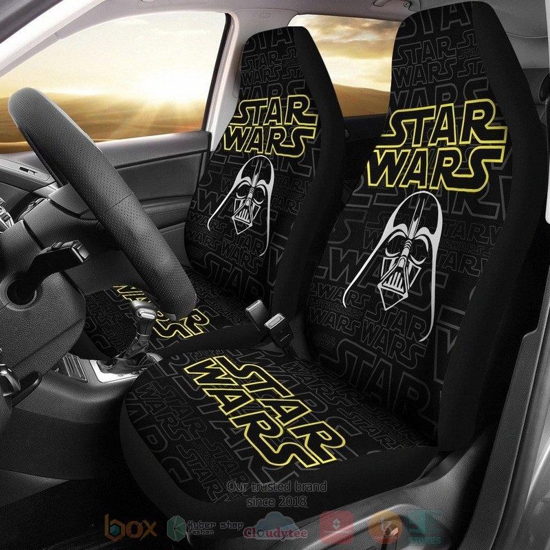 BEST Star Wars Darth Vader Minimal Head Car Seat Covers 9