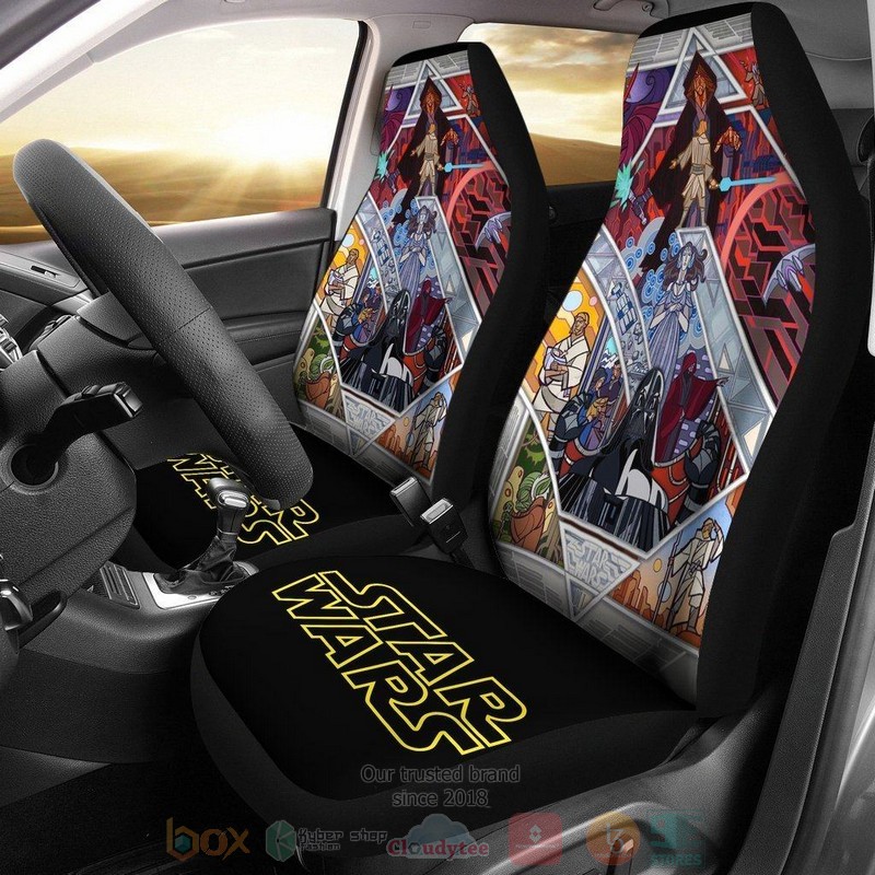 BEST Star Wars Art Car Seat Covers 7