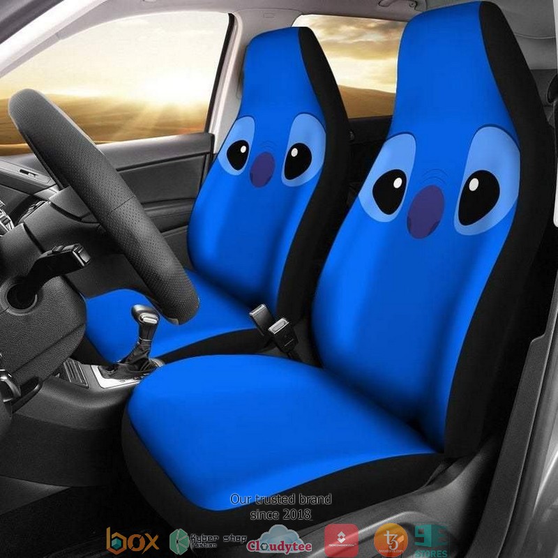 BEST Stitch New Face Lilo Disney Cartoon Car Seat Covers 9