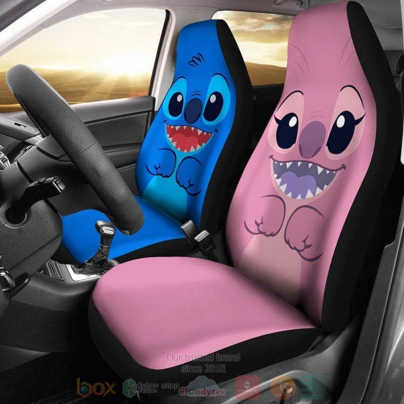 BEST Stitch & Angel Car Seat Covers 6