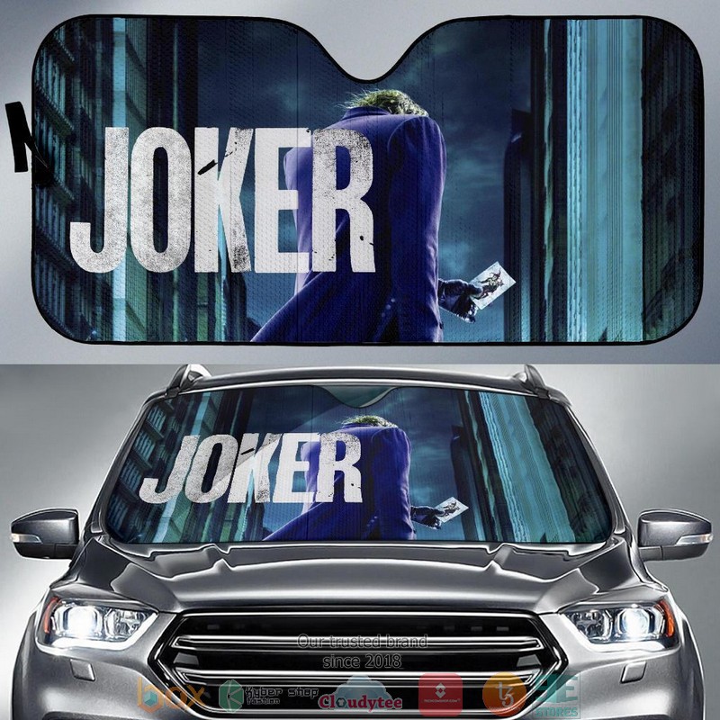 BEST Suicide Squad Art Joker Movie 3D Car Sunshades 7