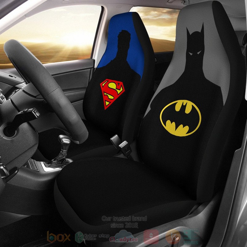 HOT Superman And Batman Car Seat Cover 12