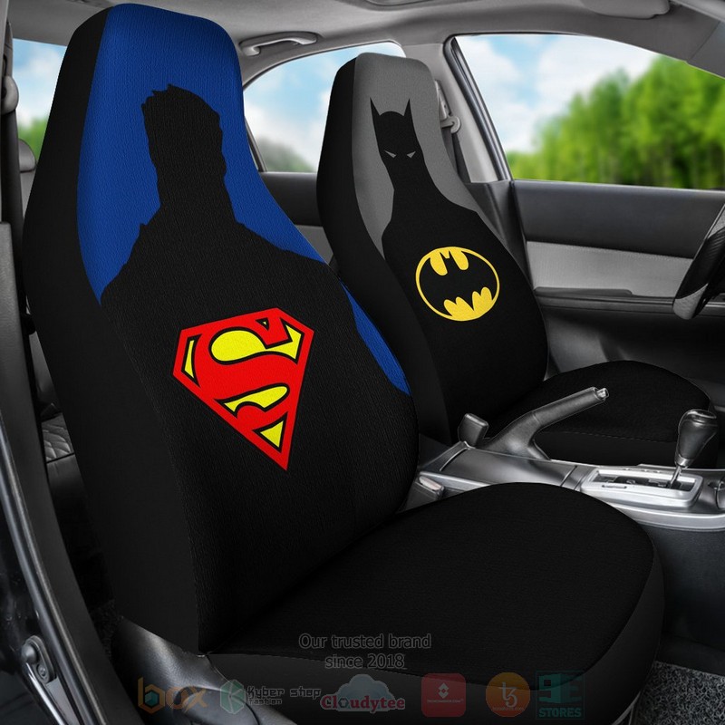 HOT Superman And Batman Car Seat Cover 6