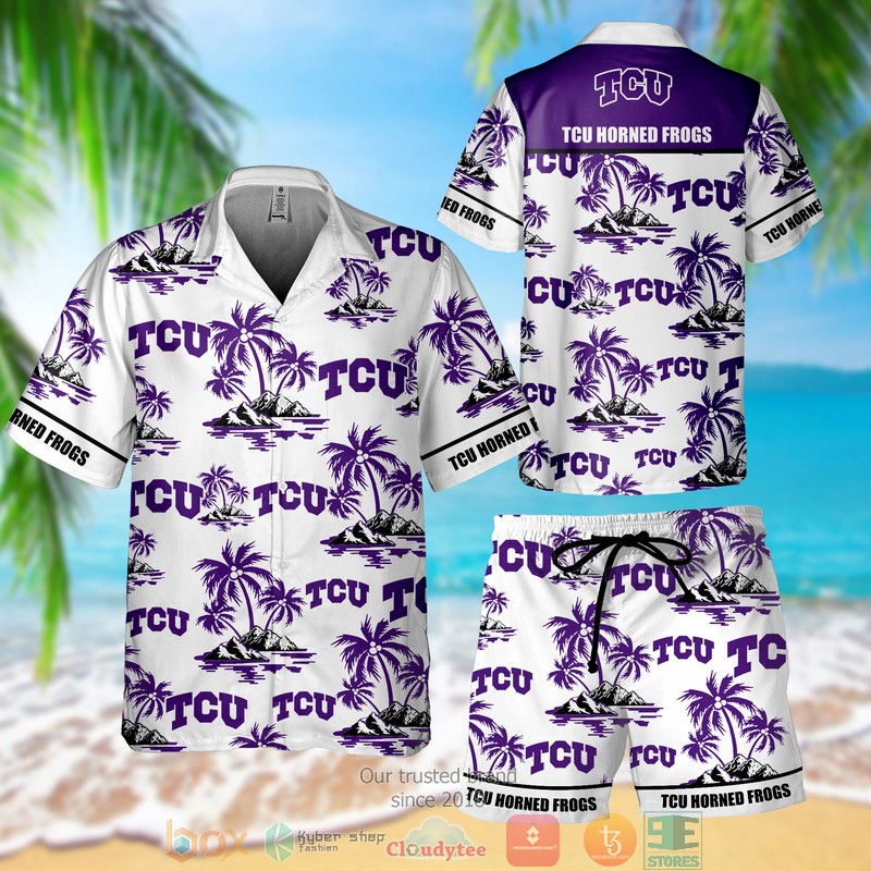 BEST TCU Horned Frogs Hawaii Shirt, Shorts 2