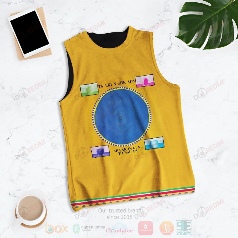 HOT Talking Heads Speaking in Tongues 3D Tank Top 6
