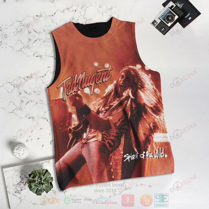 HOT Ted Nugent Spirit of the Wild 3D Tank Top 6