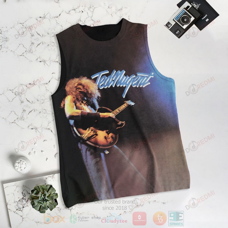 HOT Ted Nugent Ted Nugent 3D Tank Top 1