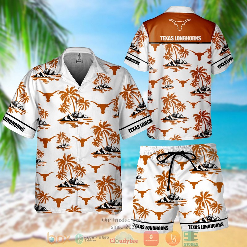 BEST Texas Longhorns Hawaii Shirt, Shorts 2