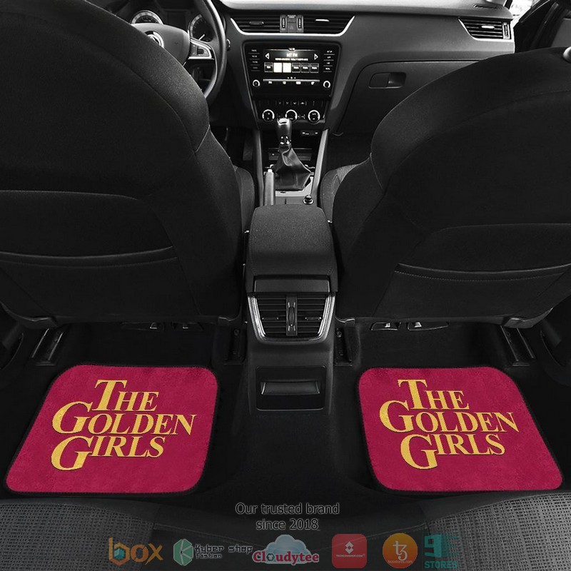 BEST The Golden Girls Circle Friend TV Show Car Floor Mat 5
