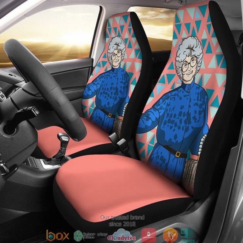 BEST The Golden Girls Golden Girls Grandma Shopping Car Seat Covers 8