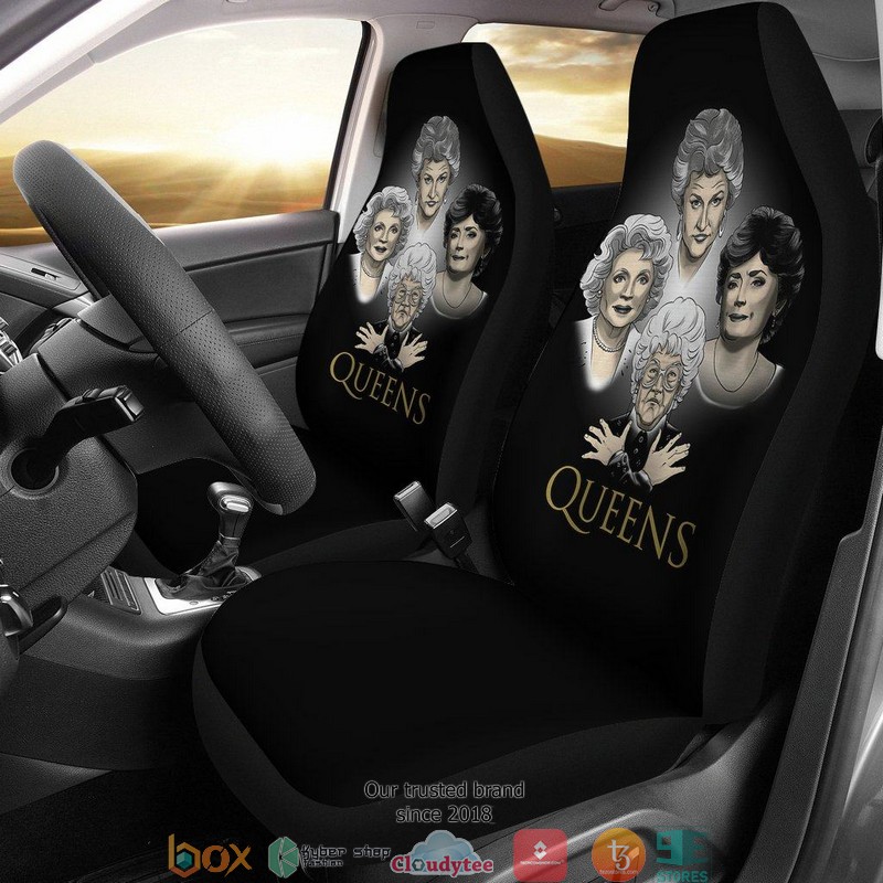 BEST The Golden Girls The Golden Girls Art Car Seat Covers 9