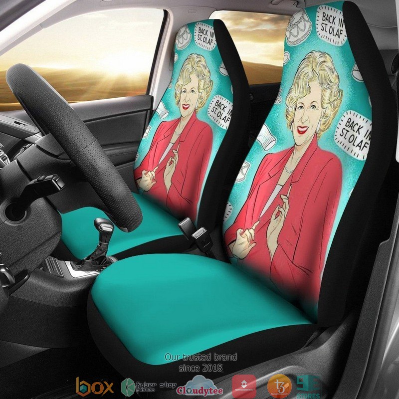 BEST The Golden Girls The Golden Girls Red Coat Car Seat Covers 8
