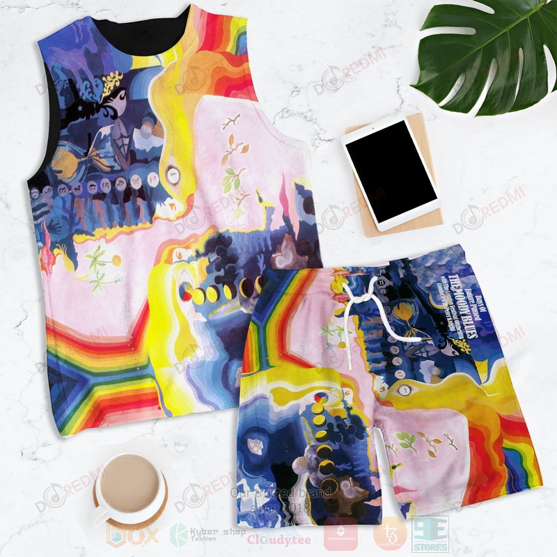 HOT The Moody Blues Days of Future Passed Album Short, All Over Print Tank Top 4