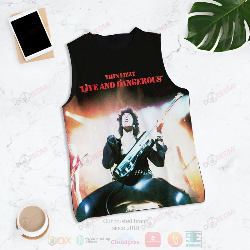 HOT Meat Loaf Hang Cool Teddy Bear 3D Tank Top 5