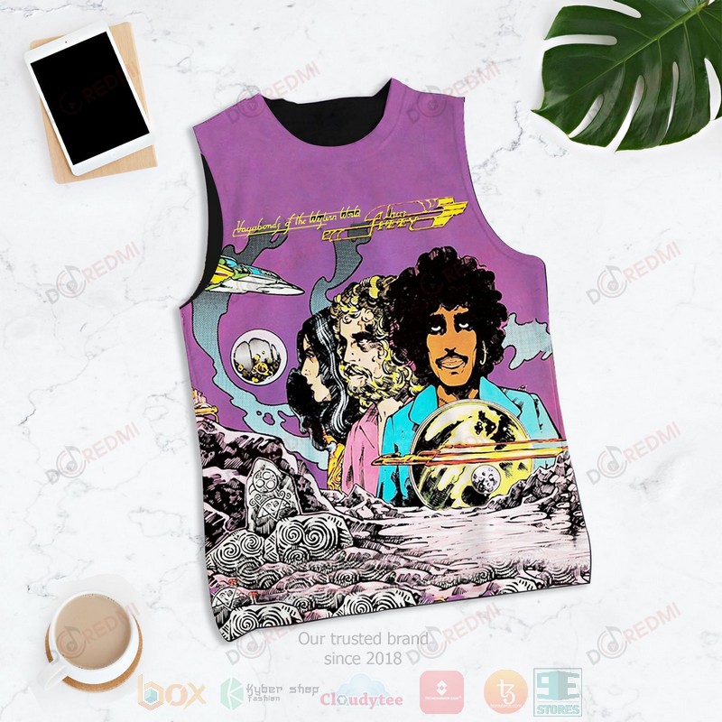 HOT Thin Lizzy Vagabonds of the Western World 3D Tank Top 1