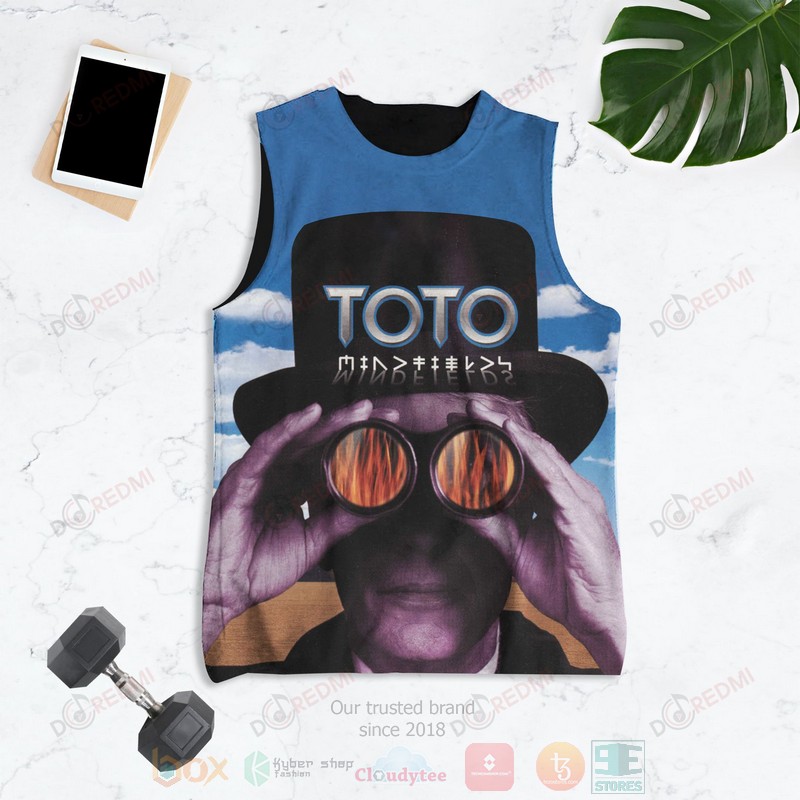 HOT Toto Mindfields 3D Tank Top 1