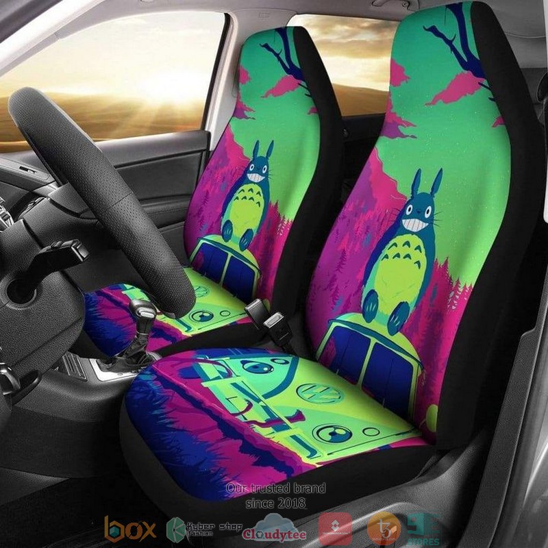 BEST Totoro in the forest Car Seat Cover 8