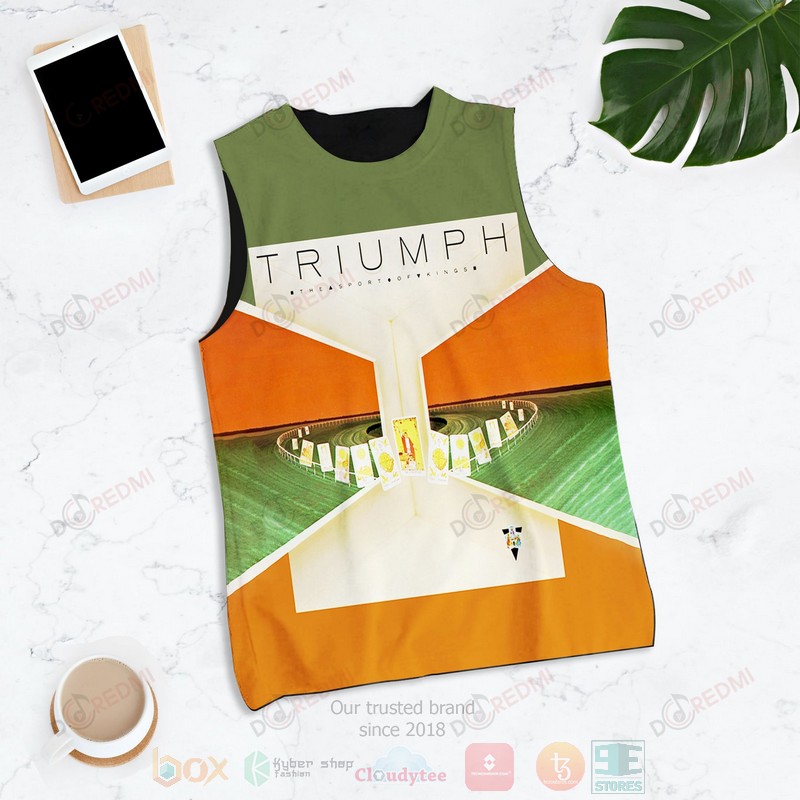 HOT Triumph The Sport of Kings 3D Tank Top 1