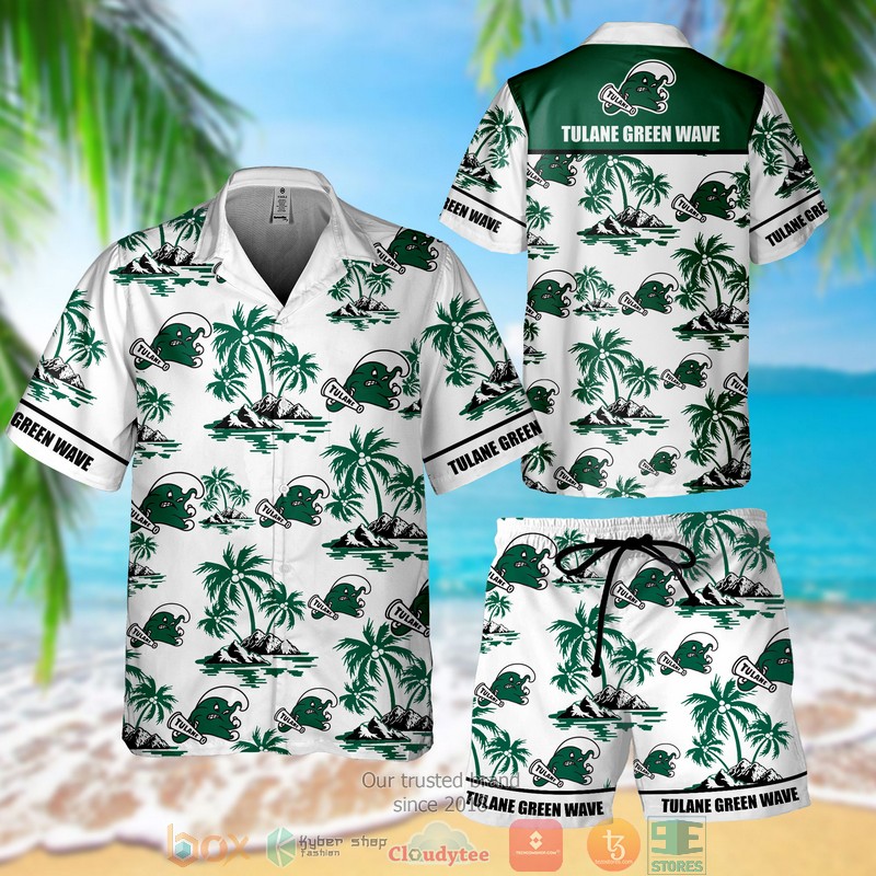 BEST Tulane Green Wave Hawaii Shirt, Shorts 2