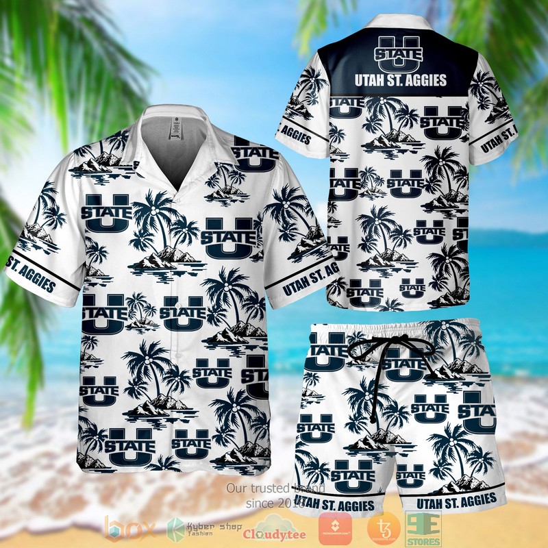 BEST Utah St. Aggies Hawaii Shirt, Shorts 3