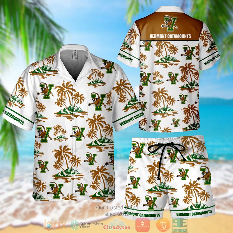 BEST Vermont Catamounts Hawaii Shirt, Shorts 2