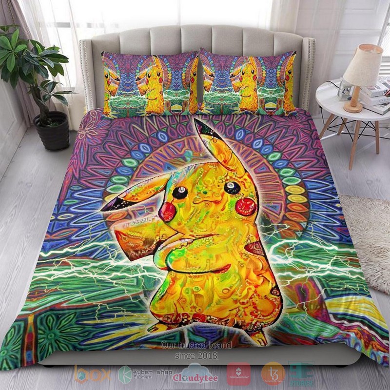 NEW Vibing Pikachu Bedding Sets 2