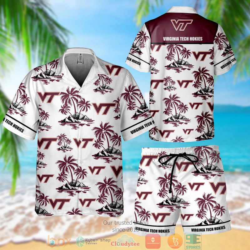 BEST Virginia Tech Hokies Hawaii Shirt, Shorts 3