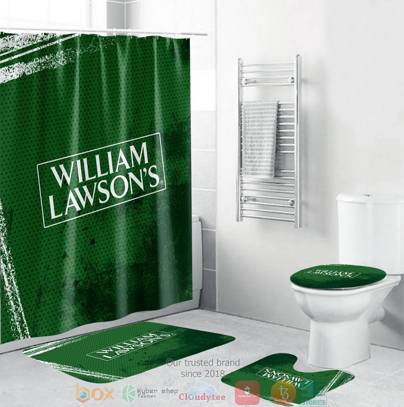 BEST William Lawson's showercurtain bathroom sets 3